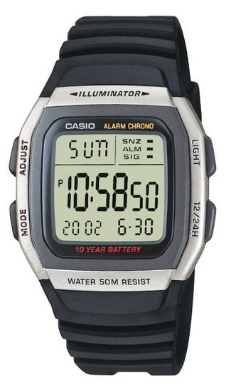 CASIO COLLECTION W 96H-1A