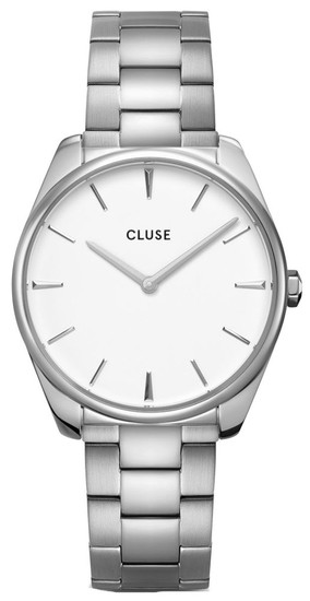 CLUSE Féroce Steel Silver White