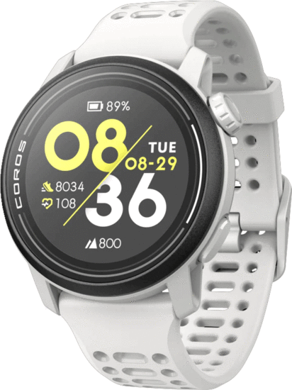 COROS PACE 3 GPS Sport Watch White Silicone Band WPACE3-WHT