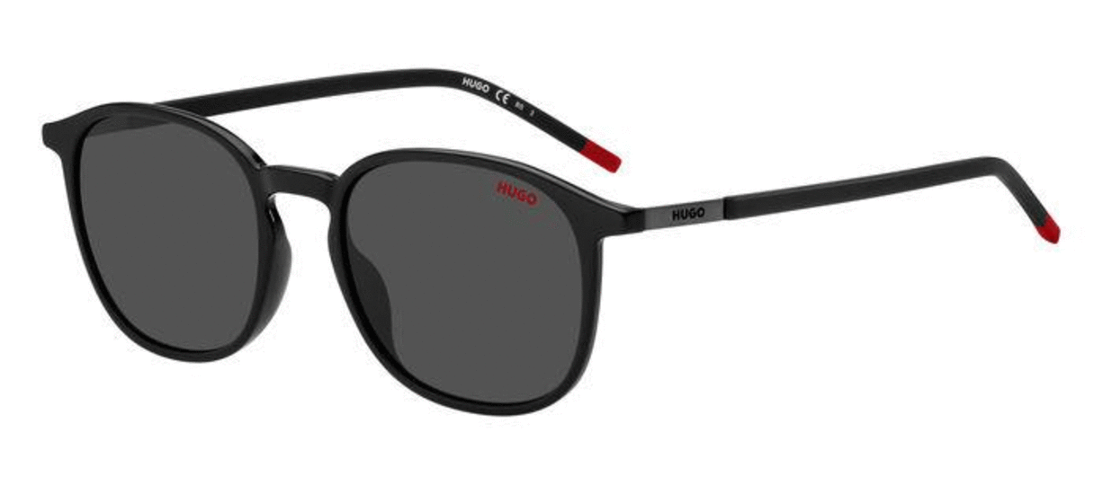 HUGO BOSS BLACK SUNGLASSES WITH STAINLESS-STEEL TEMPLES HG1229/S 807/IR