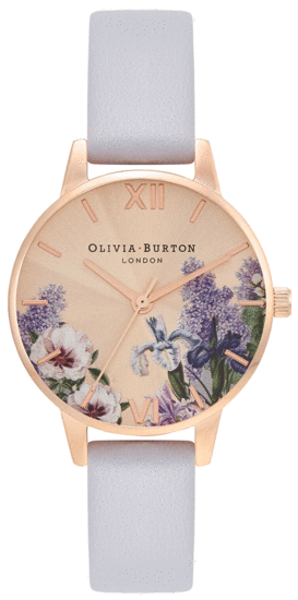 Olivia Burton Secret Garden Midi Dial Parma Violet & Rose Gold Watch €109.00 OB16FS106