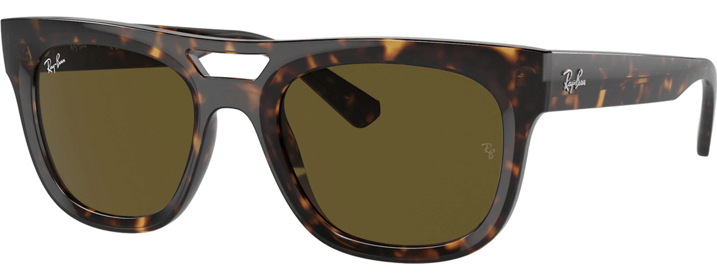 Ray-Ban Phil Bio-Based Sunglasses in Havana and Brown RB4426 135973