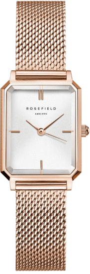 Rosefield Octagon XS Mesh Rose Gold OWRMR-O59