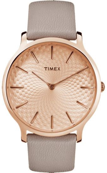 TIMEX Metropolitan 40mm Leather Watch TW2R49500