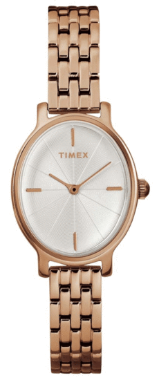 TIMEX Milano Oval 24mm Stainless Steel Bracelet Watch TW2R94000