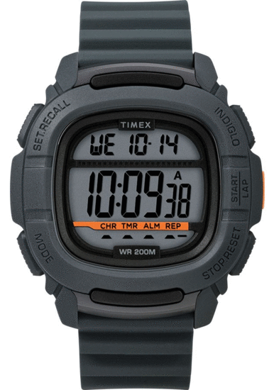 TIMEX BST.47 47mm Silicone Strap Watch TW5M26700