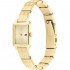 TOMMY HILFIGER GOLD-PLATED SQUARE CASE WATCH 1782326