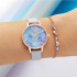 Olivia Burton Deep Sea Dial, Pearl Lilac Strap & RG Watch With Lilac & RG Bracelet OBGSET142
