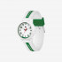 Lacoste Rider 3 Hands Watch - White And Green With Silicone Strap 2020140