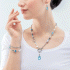Coeur de Lion GeoCUBE® Fusion necklace Morning Dew 4706/10-1522