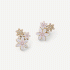 GUess “White Lotus” Earrings JUBE04131JWYGWHT/U