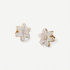 Guess “White Lotus” Earrings JUBE04135JWYGWHT/U